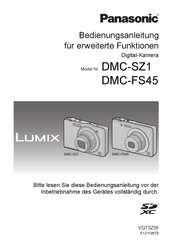 Panasonic lumix DMC-SZ1 Bedienungsanleitung