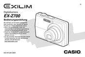 Casio Exilim EX-Z700 Bedienungsanleitung