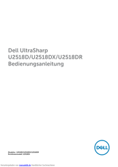 Dell UltraSharp U2518DR Bedienungsanleitung