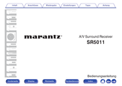 Marantz SR5011 Bedienungsanleitung