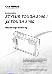 Olympus Stylus touch-8000 Bedienungsanleitung