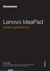 Lenovo IdeaPad S500 Touc Bedienungsanleitung