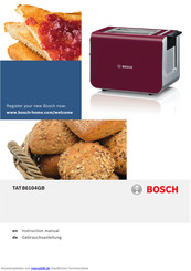 Bosch TAT86104GB Gebrauchsanleitung