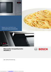 Bosch hbc 84k523 Gebrauchsanleitung