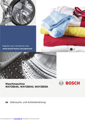 Bosch WAY28543 Gebrauchsanleitung
