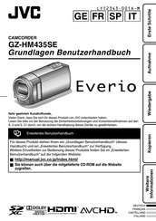 JVC Everio GZ-HM435SE Benutzerhandbuch