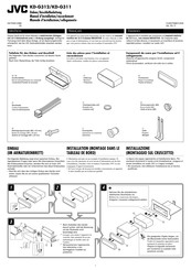 JVC KD-G311 Installationsanleitung
