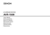 Denon AVR-1508 Bedienungsanleitung