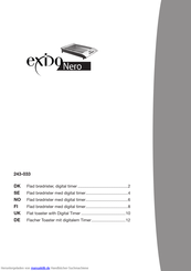 Exido Nero 243-033 Anleitung