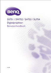 BenQ SW752 Benutzerhandbuch
