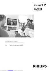 Philips Flat TV DV3 Terrestrial Benutzerhandbuch
