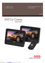 AEG DVD Car Cinema Bedienungsanleitung