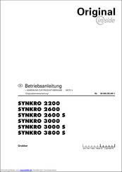 Pottinger SYNKRO 3800 S Betriebsanleitung