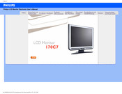 Philips LCD Monitor 170C7 Benutzerhandbuch