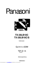 Panasonic TX-28LB10C series Bedienungsanleitung