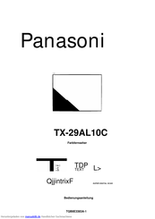 Panasonic TX-29AL10C Bedienungsanleitung