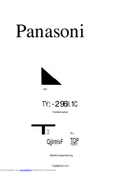 Panasonic TX-29AL1C Bedienungsanleitung