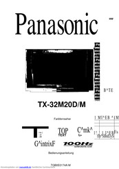 Panasonic TX-32M20D Bedienungsanleitung