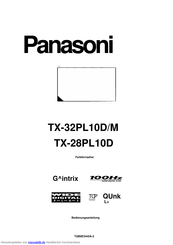 Panasonic TX-32PL10D/M Bedienungsanleitung