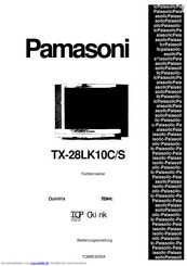 Panasonic TX28LK10S Bedienungsanleitung