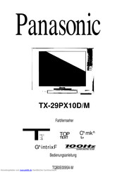 Panasonic TX-29PX10M Bedienungsanleitung