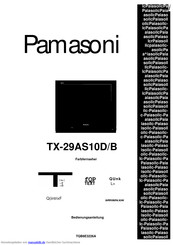 Panasonic TX-29AS10D/B Bedienungsanleitung