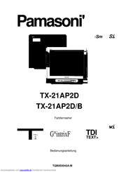 Panasonic TX-21AP2D/B Bedienungsanleitung