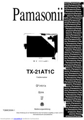 Panasonic TX-21AT1C Bedienungsanleitung
