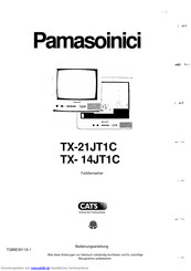 Panasonic TX-21JT1C Bedienungsanleitung