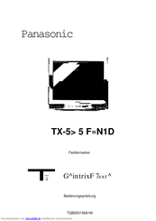 Panasonic TX-25PN1D Bedienungsanleitung