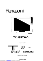 Panasonic TX-29PX10D Bedienungsanleitung