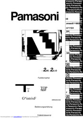Panasonic TX-29E25D Bedienungsanleitung