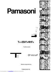 Panasonic TX-29PM1F Bedienungsanleitung