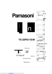 Panasonic TX-32PS11D Bedienungsanleitung