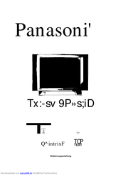 Panasonic TX-29PS1D Bedienungsanleitung