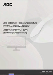 AOC I2769V Bedienungsanleitung
