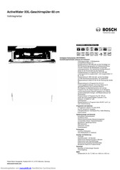 Bosch SBV53N80EU Kurzanleitung