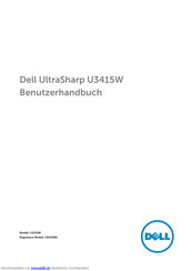Dell UltraSharp U3415W Benutzerhandbuch