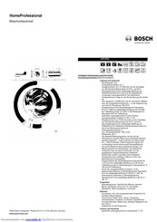 Bosch WAY32592 Kurzanleitung