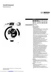 Bosch WAY32792 Kurzanleitung