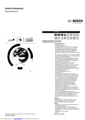 Bosch WAY28592 Kurzanleitung