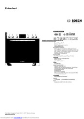 Bosch HEG73U150 Kurzanleitung
