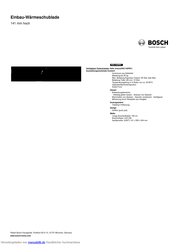 Bosch HSC140PB1 Kurzanleitung