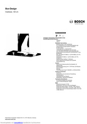 Bosch DIB121U50 Kurzanleitung