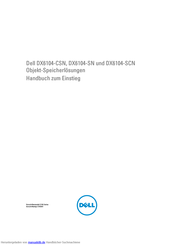Dell DX6104-CSN Handbuch