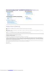 Dell S199WFP Benutzerhandbuch