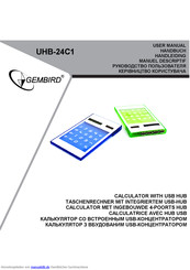 Gembird UHB-24C1 Handbuch