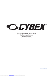 Cybex 19051 Bedienungsanleitung