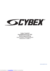 Cybex 770T Bedienungsanleitung
