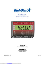 Digi-Star EZ 3600V Bedienungsanleitung